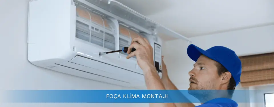 Foça İlçemi Alarko Carrier Klima Montajı