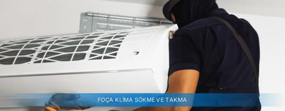Foça İlçemi Alarko Carrier Klima Sökme ve Takma